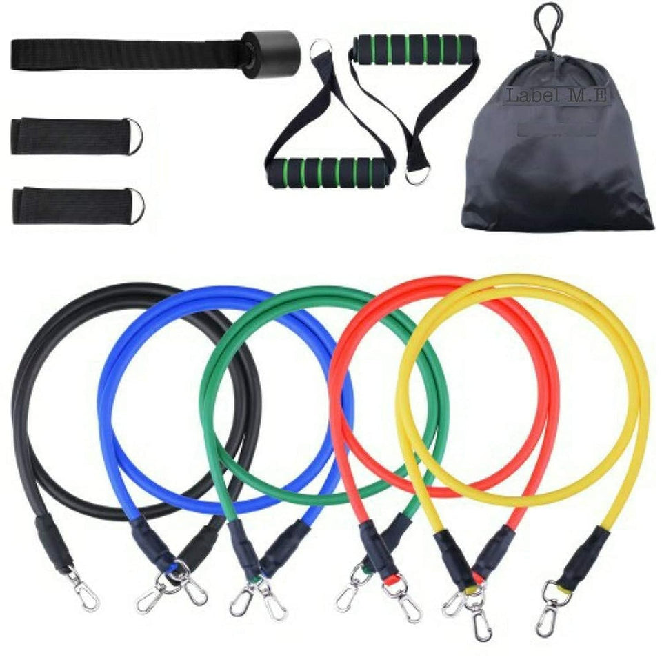 Gym Belt with Box | 5-in-1 Power Exercise Resistance Band Set – Adjustable Fitness Equipment for All Smart Exercise Belt