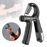 Adjustable Exerciser Hand Gripper With Counter Strengthener Adjustable Resistance Wrist Strengthener Forearm Gripper Hand Workout Squeezer Grip Strength