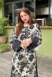 Digital Printed Lawn 3PCS Suit | Women 3D Embroidery Stitched Summer Dress | Girls Lawn Outfit