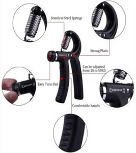 Adjustable Exerciser Hand Gripper With Counter Strengthener Adjustable Resistance Wrist Strengthener Forearm Gripper Hand Workout Squeezer Grip Strength